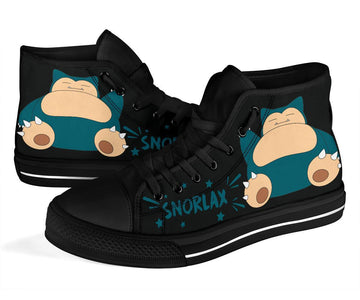 Snorlax High Top Shoes Gift Idea-Gear Wanta