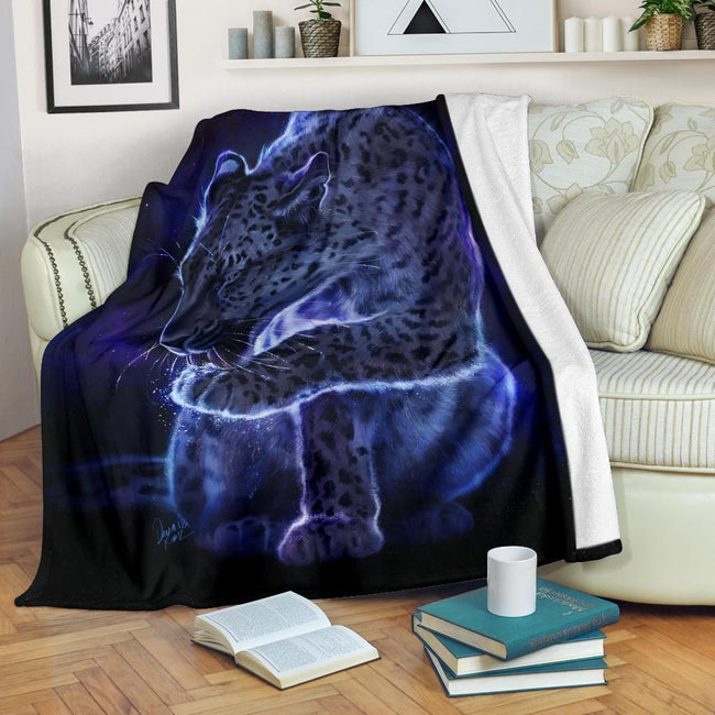 Snow Leopard Blanket Custom Wild Animal Home Decoration-Gear Wanta