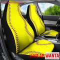 Softball Car Seat Covers For Who Loves Softball NH1911-Gear Wanta