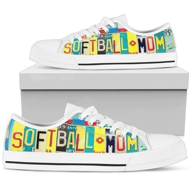 Softball Mom Women's Sneakers Style Gift Idea NH08-Gear Wanta