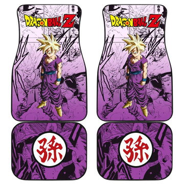 Son Gohan Characters Dragon Ball Z Car Floor Mats Manga Mixed Anime Cool-Gear Wanta