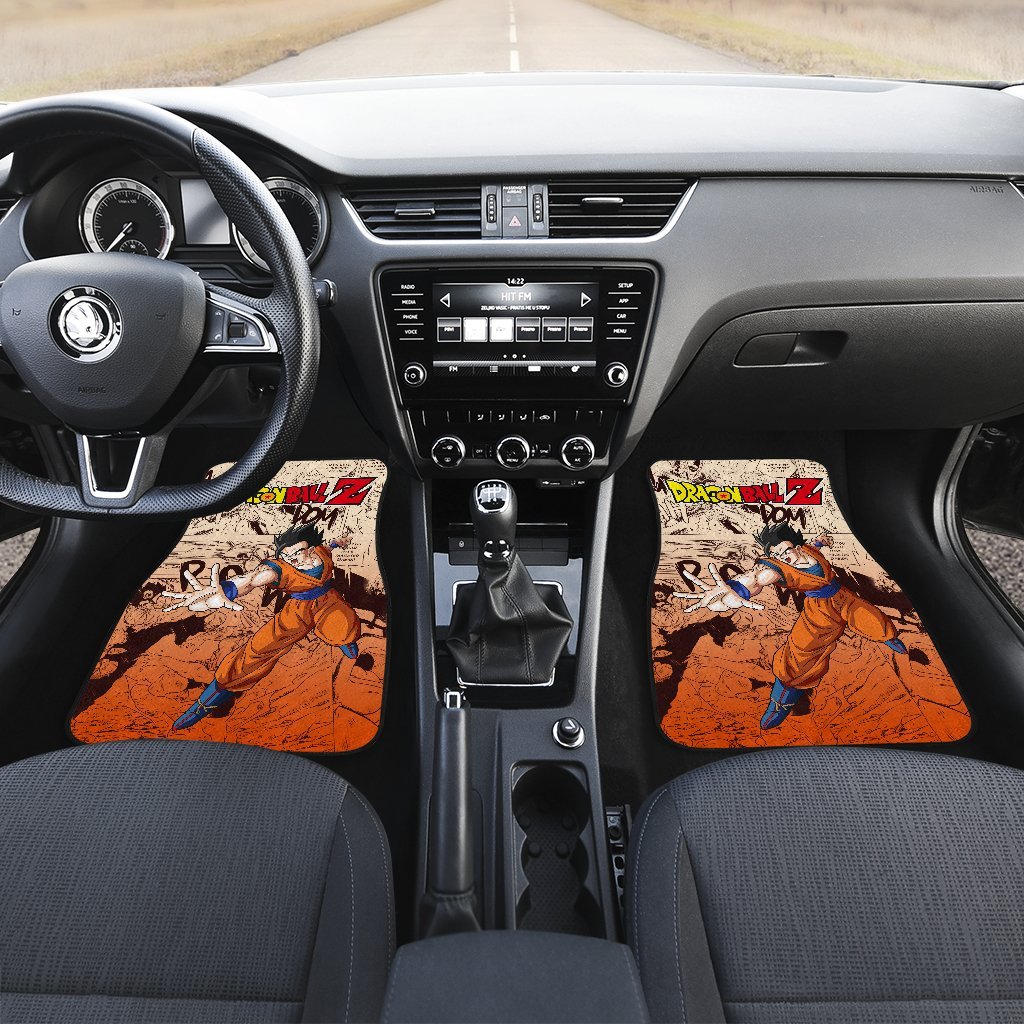 Son Gohan Dragon Ball Z Car Floor Mats Manga Mixed Anime Strong-Gear Wanta