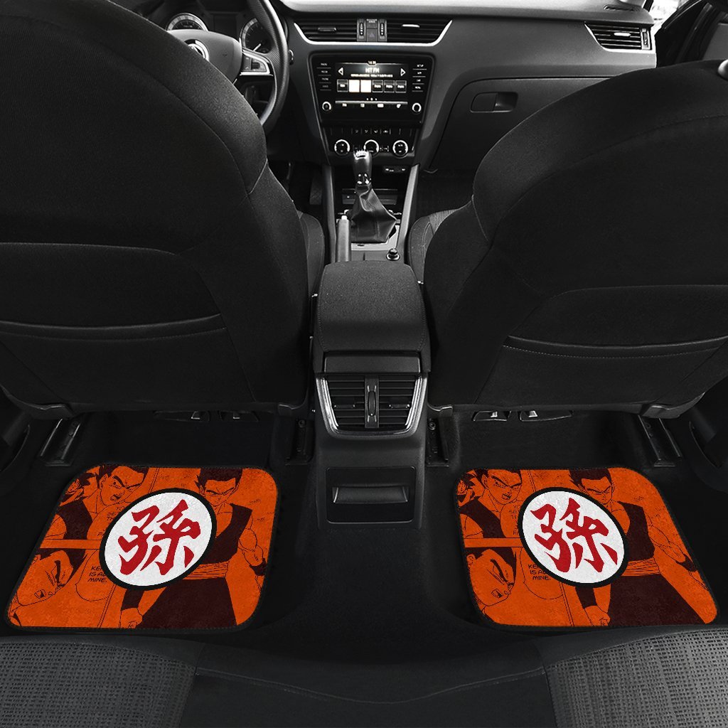 Son Gohan Dragon Ball Z Car Floor Mats Manga Mixed Anime Strong