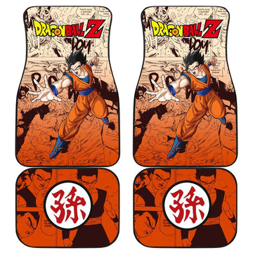 Son Gohan Dragon Ball Z Car Floor Mats Manga Mixed Anime Strong-Gear Wanta