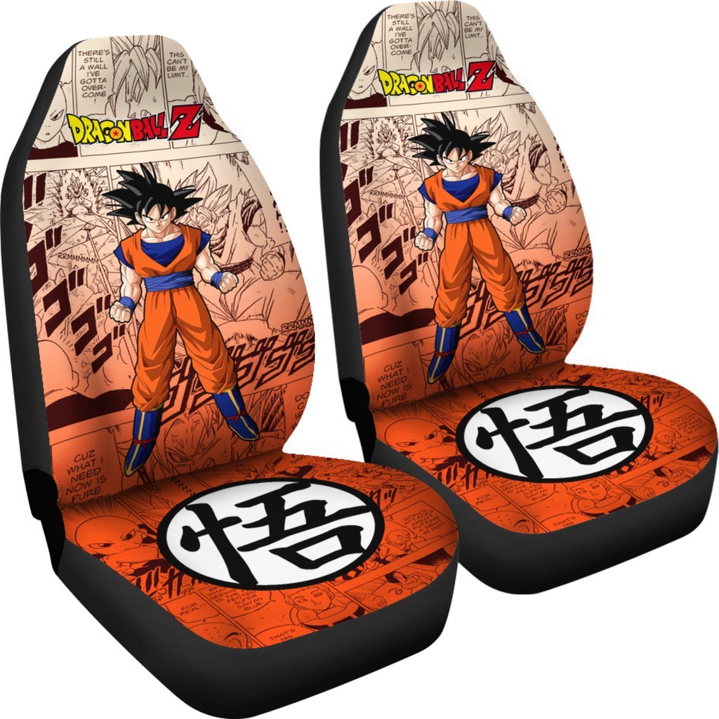 Son Goku Dragon Ball Z Car Seat Covers Manga Mixed Anime-Gear Wanta