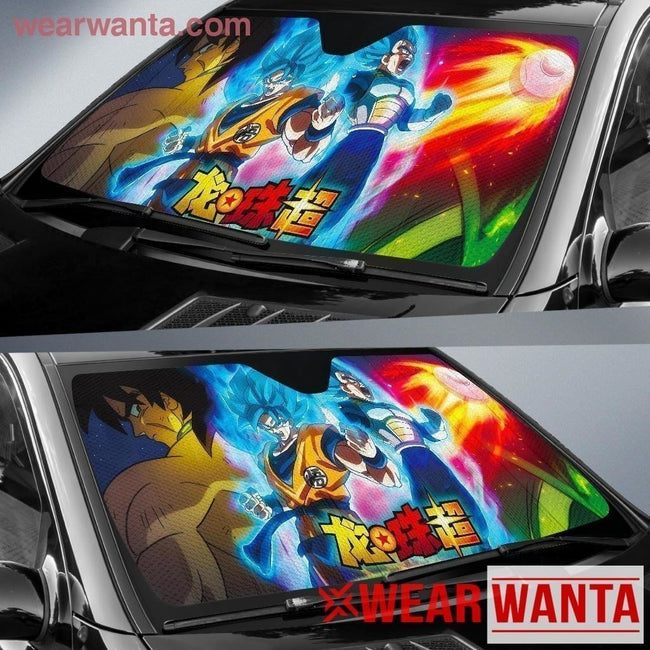 Songoku & Vegeta Dragon Ball Super Visor Car Sun Shade NH06-Gear Wanta