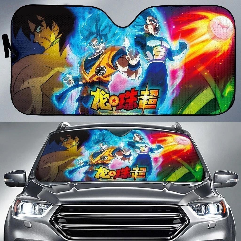 Songoku & Vegeta Dragon Ball Super Visor Car Sun Shade NH06-Gear Wanta