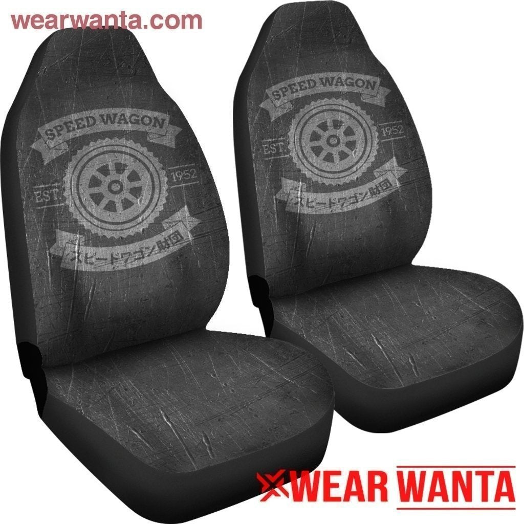 Speedwagone Est. 1952 Car Seat Covers Fan MN05-Gear Wanta