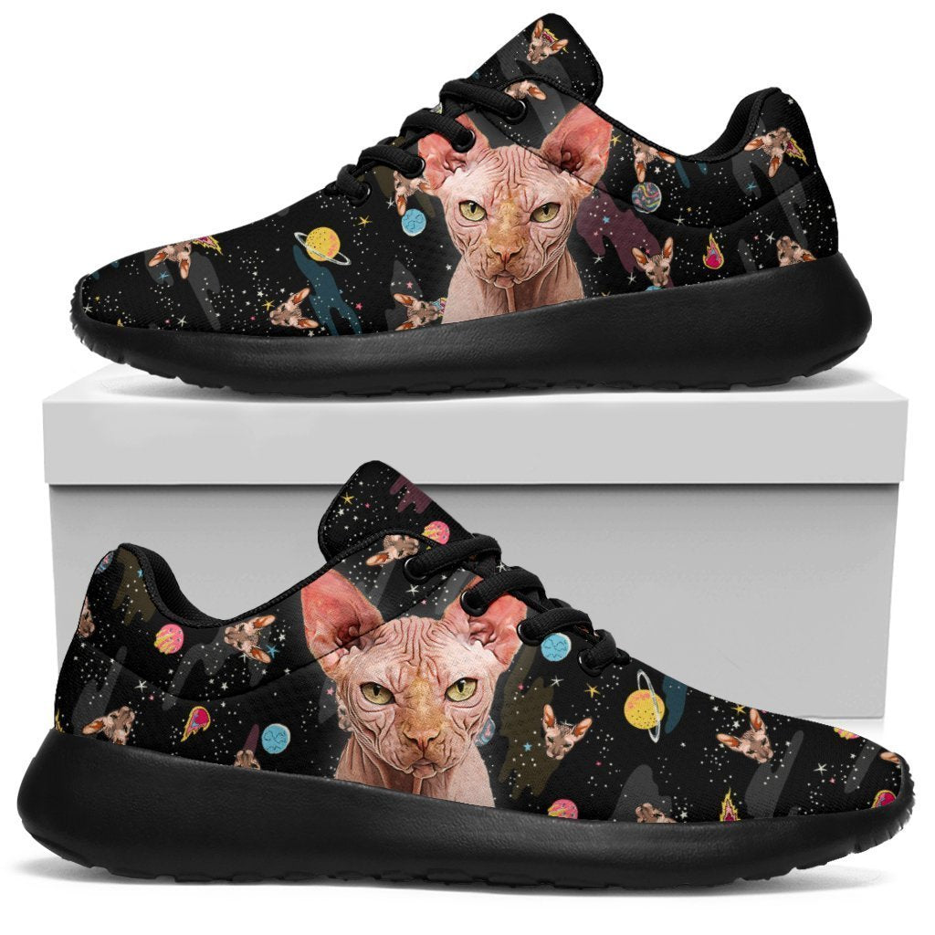 Sphynx Cat Sneakers Sporty Shoes For Cat Lover-Gear Wanta