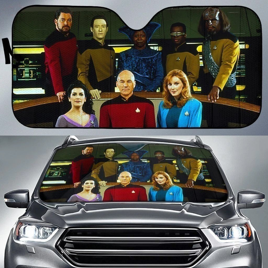 Star Trek All-Star Crew Car Window Sun Shade-Gear Wanta