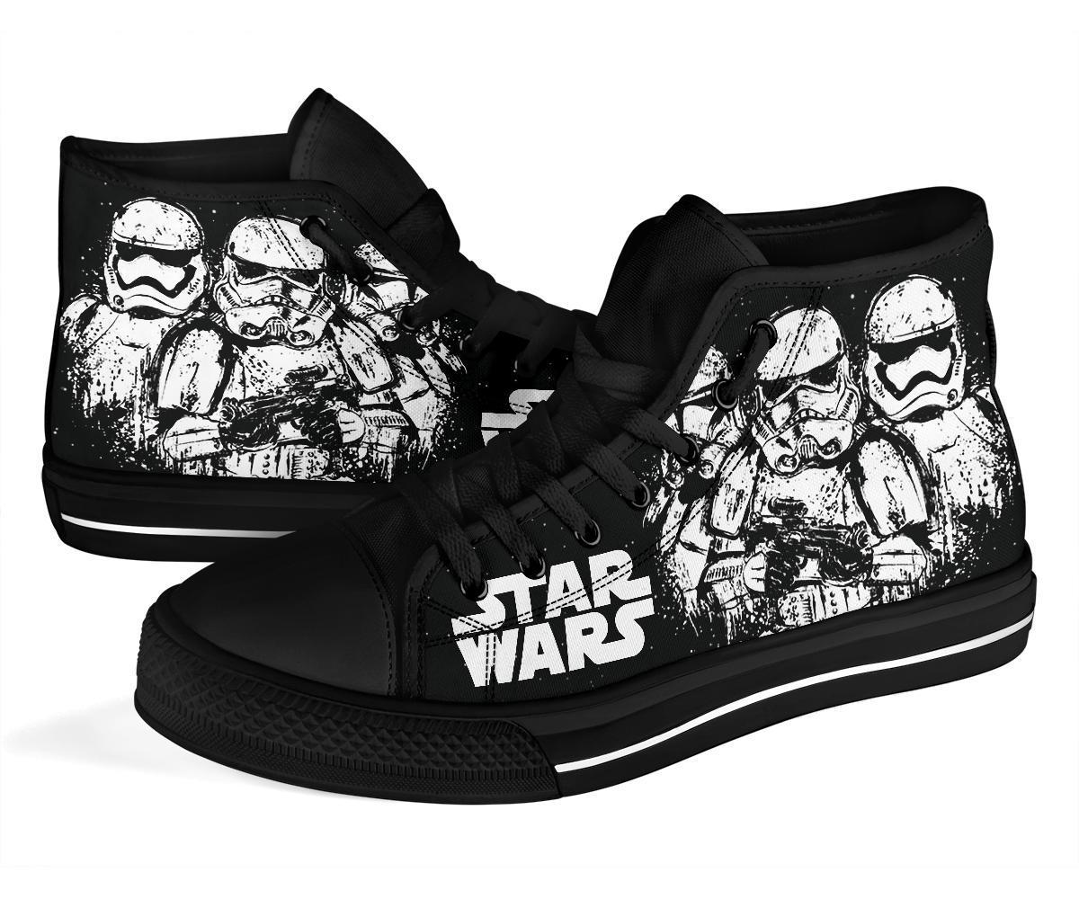Stormtrooper High Top Shoes Custom-Gear Wanta