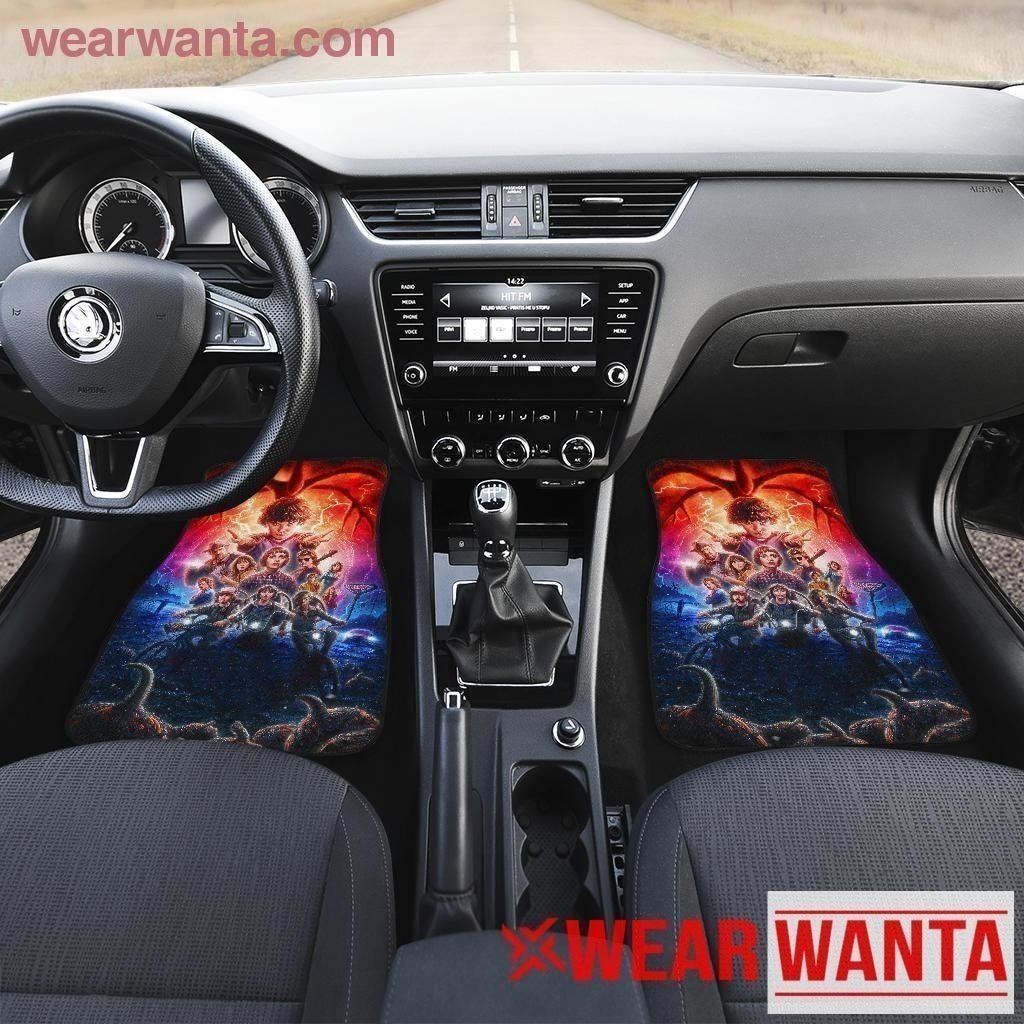 Stranger Things 3 Car Floor Mats-Gear Wanta