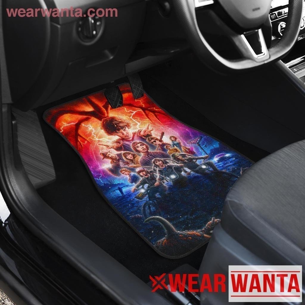 Stranger Things 3 Car Floor Mats-Gear Wanta