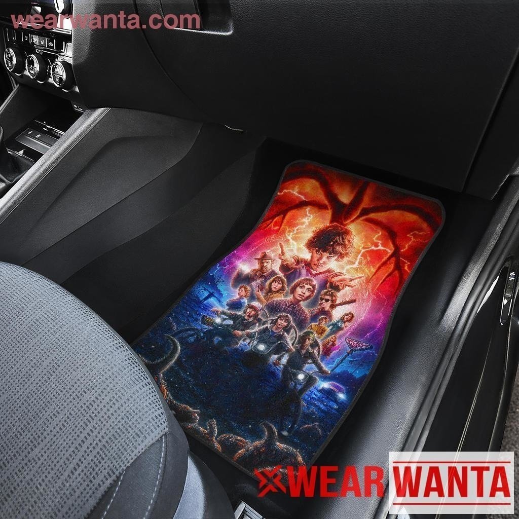 Stranger Things 3 Car Floor Mats-Gear Wanta