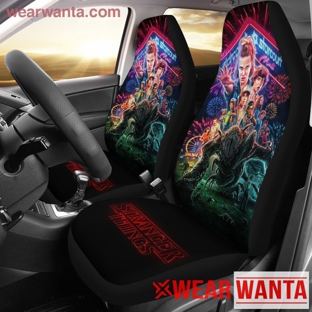 Stranger Things 3 Car Seat Covers NH07-Gear Wanta