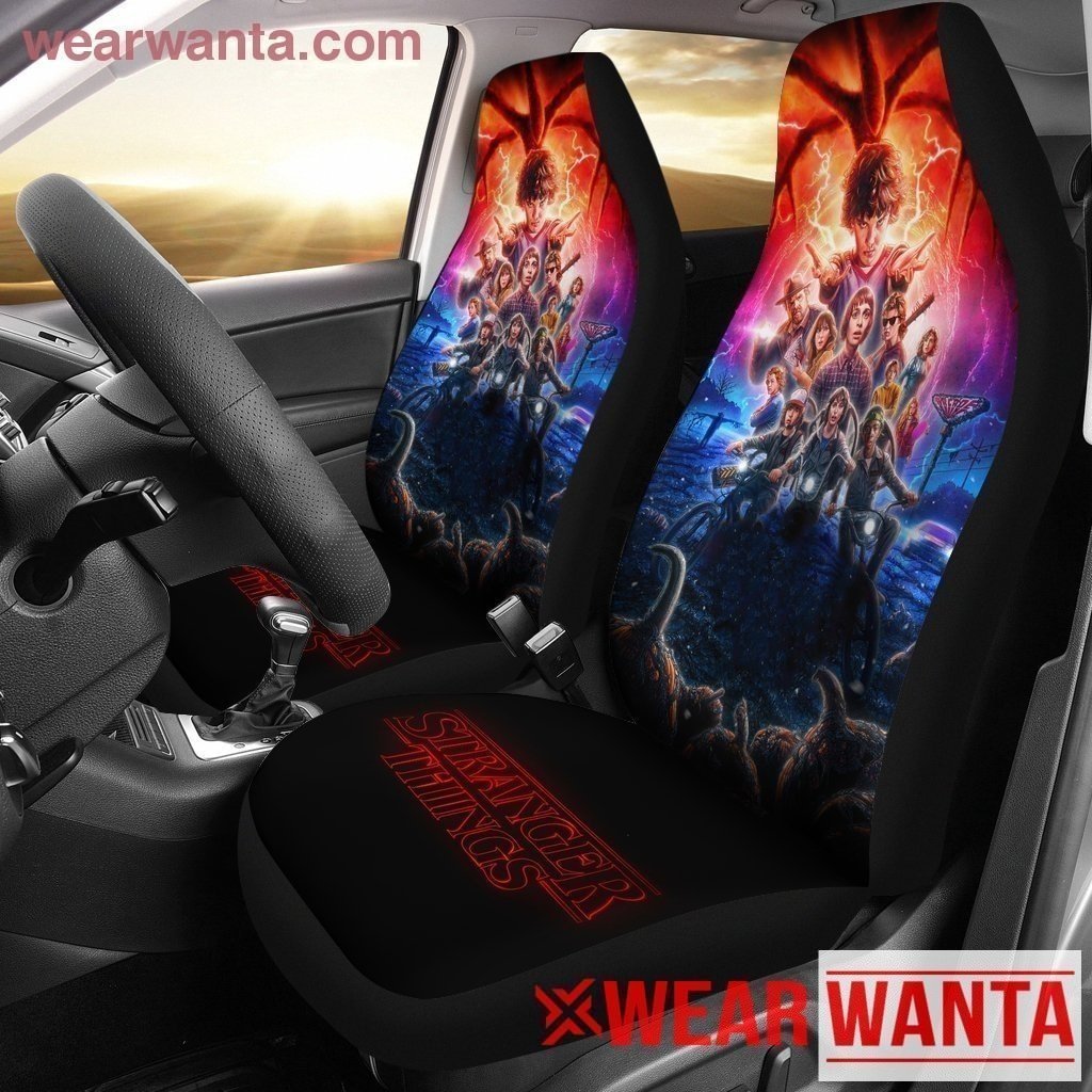 Stranger Things 3 TV Series Car Seat Covers NH07-Gear Wanta