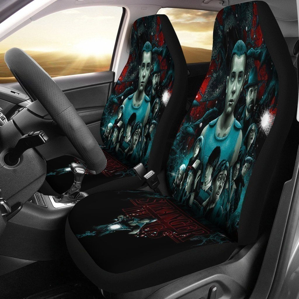 Stranger Things Car Seat Covers Custom Idea HH11-Gear Wanta