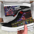 Stranger Things Hawkins High Top Shoes Custom-Gear Wanta