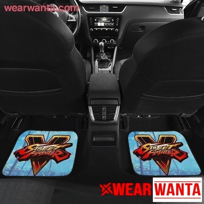 Street Fighter V Blanka Car Floor Mats For-Gear Wanta
