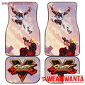 Street Fighter V Ken Vs Rashid Car Floor Mats For-Gear Wanta