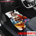 Street Fighter V Ken vs Ryu Car Floor Mats For-Gear Wanta