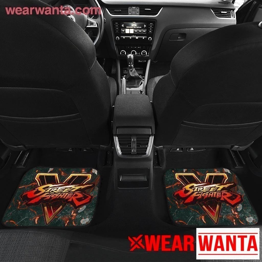 Street Fighter V Ryu Car Floor Mats For-Gear Wanta