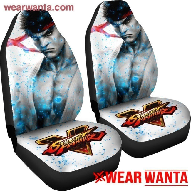Street Fighter V Ryu Car Seat Covers For MN05-Gear Wanta