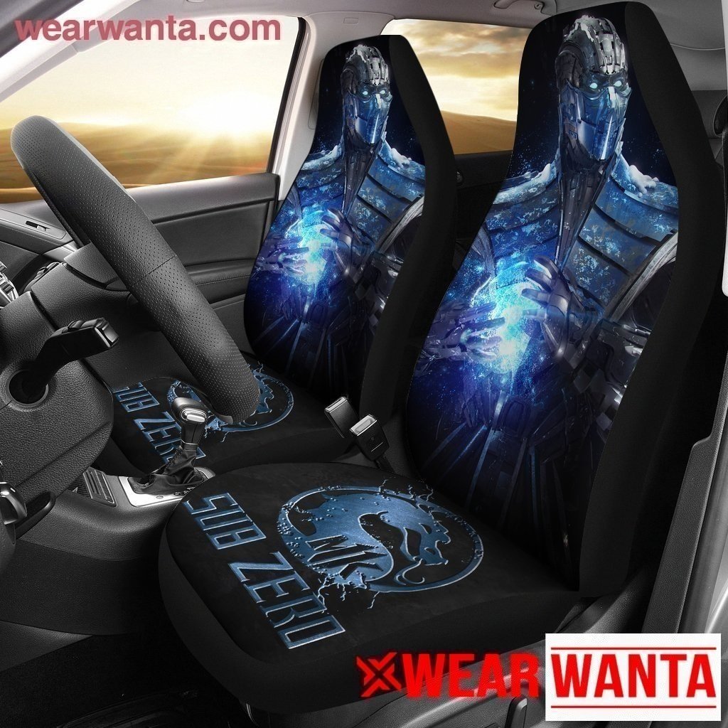 Sub Zero Mortal Kombat Car Seat Covers MN05-Gear Wanta