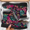 Sugar Skull Boots Shoes Gift Idea-Gear Wanta