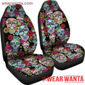 Sugar Skulls Car Seat Covers Gift Idea NH1911-Gear Wanta