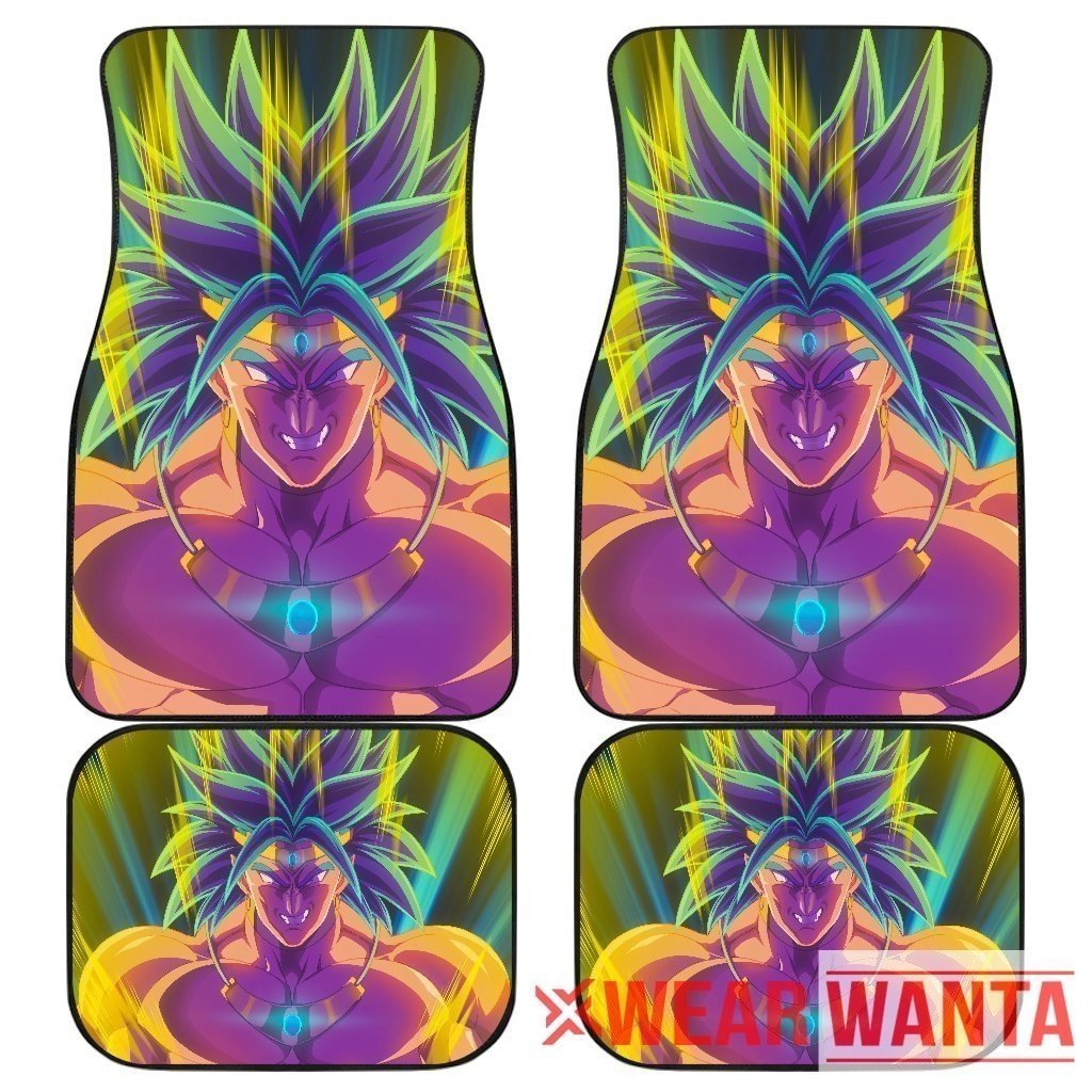 Super Broly Car Floor Mats Dragon Ball Custom Idea NH1911-Gear Wanta