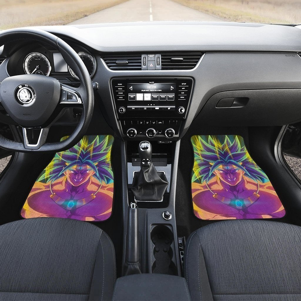 Super Broly Car Floor Mats Dragon Ball Custom Idea NH1911-Gear Wanta