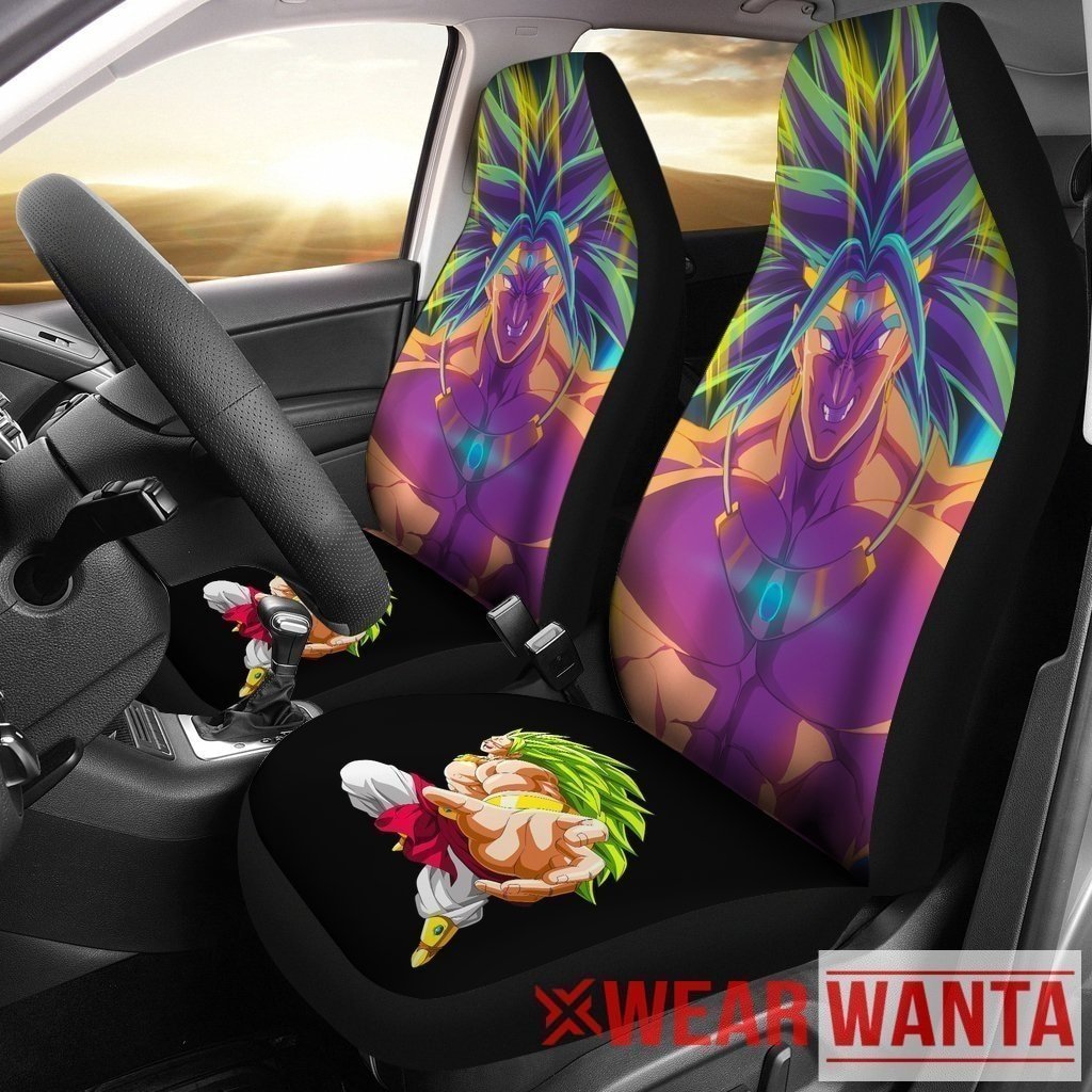 Super Broly Car Seat Covers Dragon Ball Custom Idea NH1911-Gear Wanta