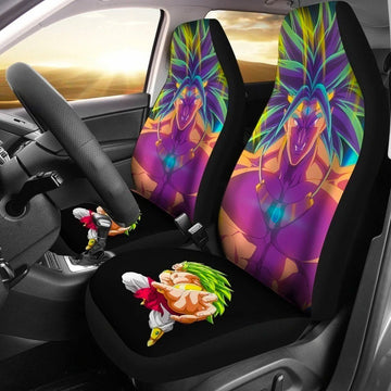 Super Broly Car Seat Covers Dragon Ball Custom Idea NH1911-Gear Wanta