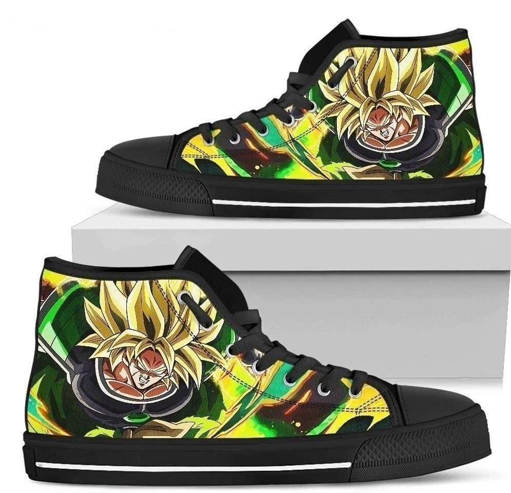 Super Broly Sneakers Custom Dragon Ball High Top Shoes-Gear Wanta