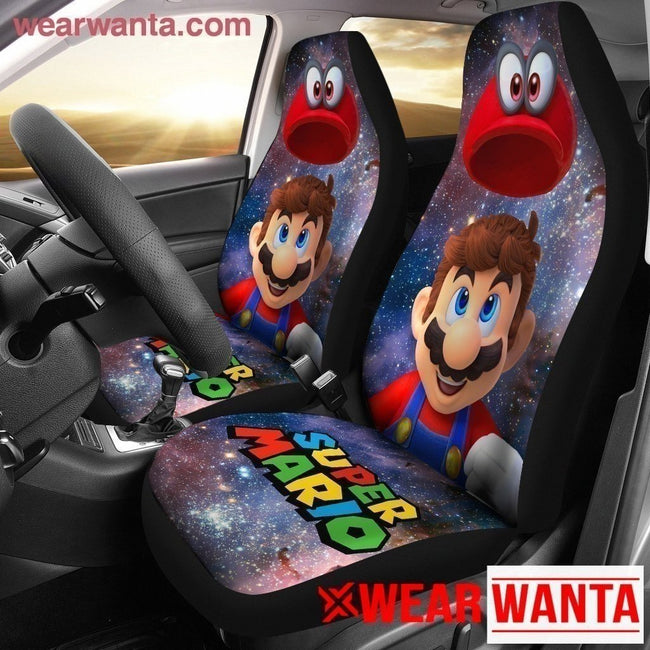 Super Mario Around Galaxy Car Seat Covers MN05-Gear Wanta