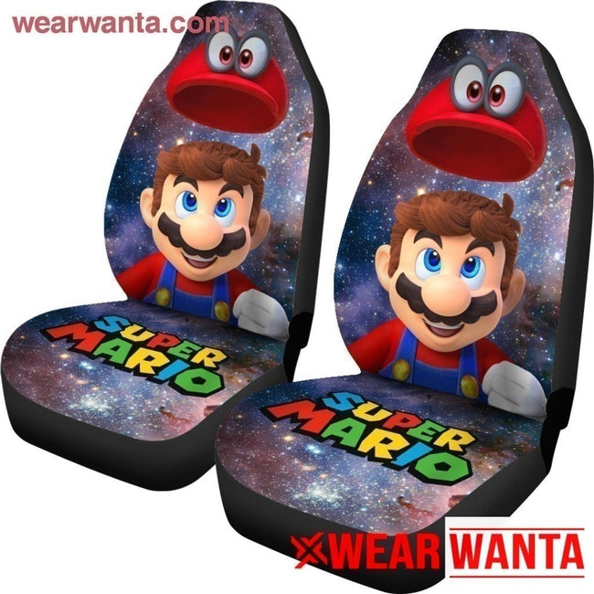 Super Mario Around Galaxy Car Seat Covers MN05-Gear Wanta