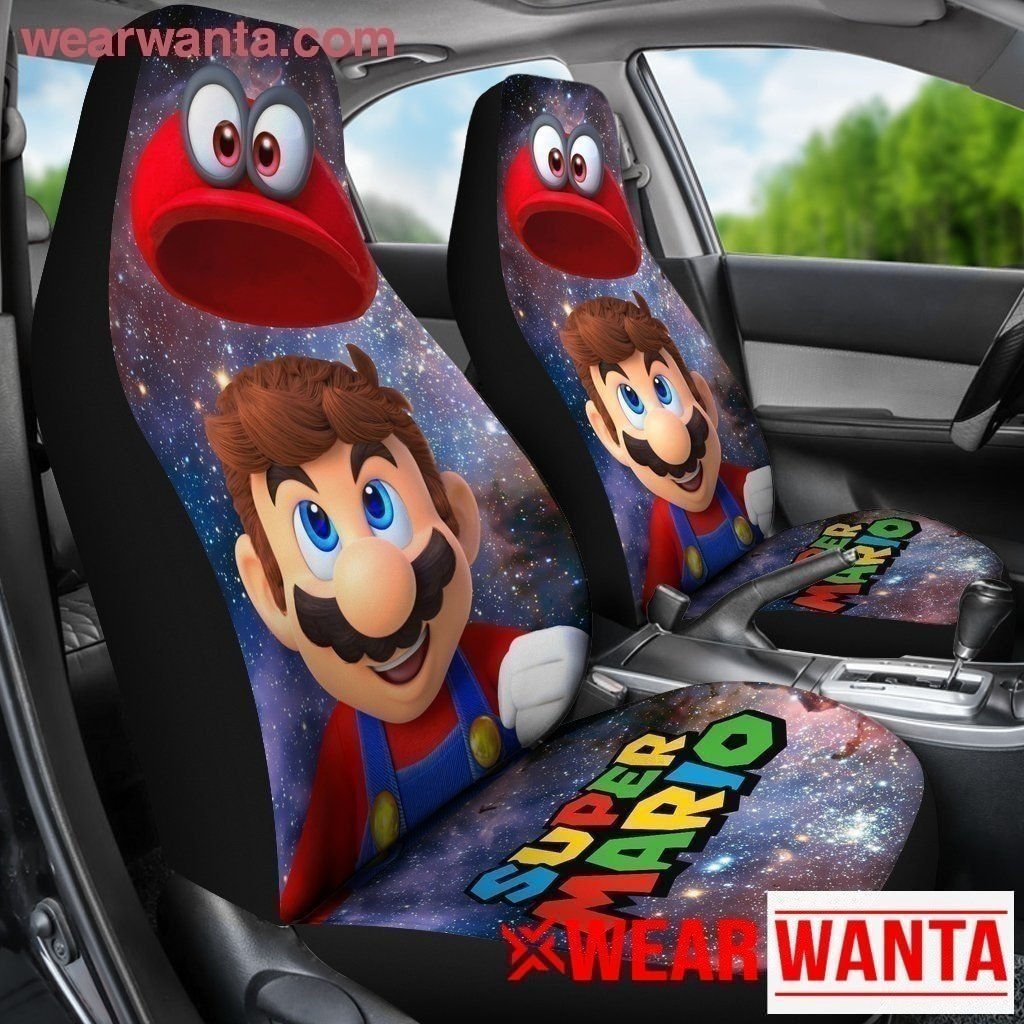 Super Mario Around Galaxy Car Seat Covers MN05-Gear Wanta