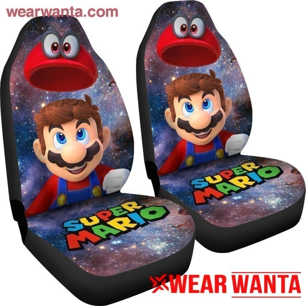 Super Mario Around Galaxy Car Seat Covers MN05-Gear Wanta