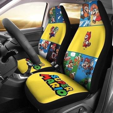 Super Mario Bros Original Ver Car Seat Covers MN05-Gear Wanta