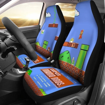 Super Mario Let's Play Car Seat Covers MN05-Gear Wanta