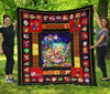 Super Mario Quilt Blanket Funny Home Decoration For Video Game Fan-Gear Wanta