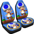 Super Mario Toad Car Seat Covers Funny Gift Idea NH05-Gear Wanta
