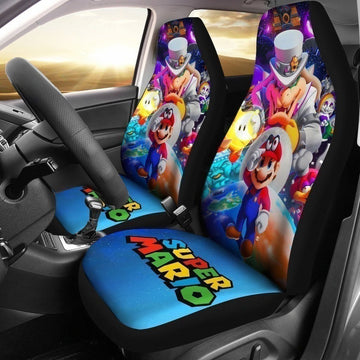 Super Mario Vs All Bosses Ver Car Seat Covers MN05-Gear Wanta