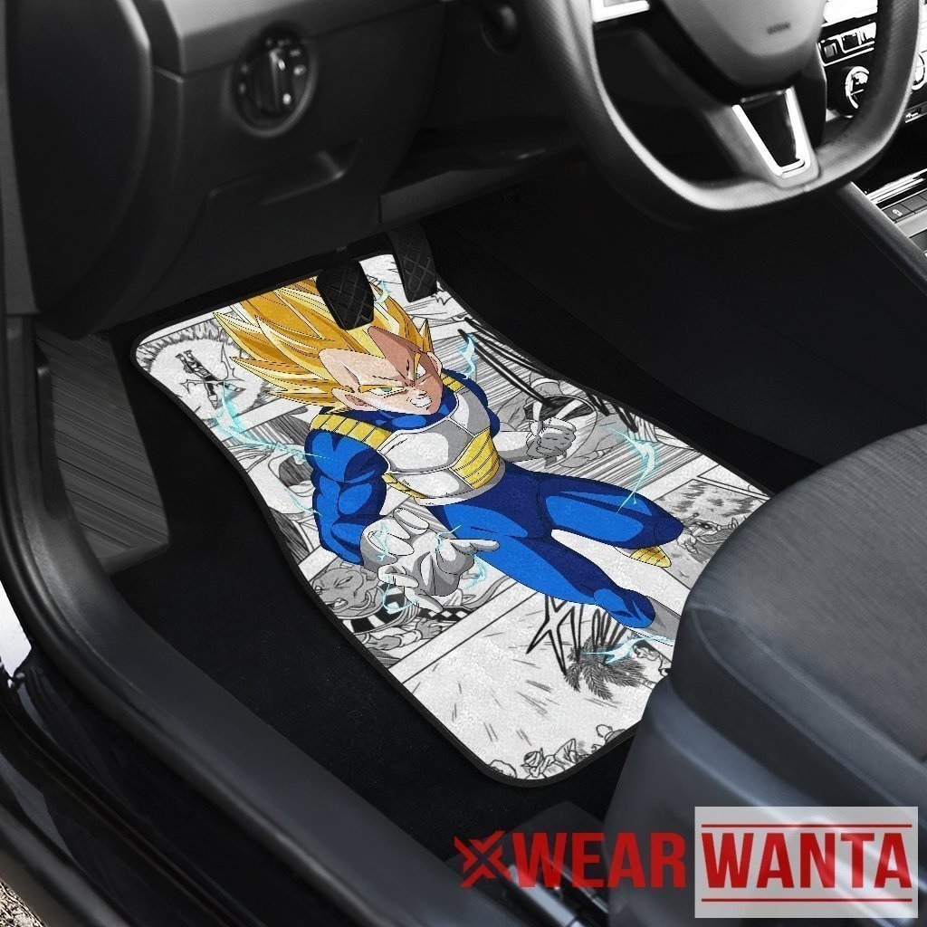 Super Saiyan Vegeta Car Floor Mats Dragon Ball Gift NH1911-Gear Wanta