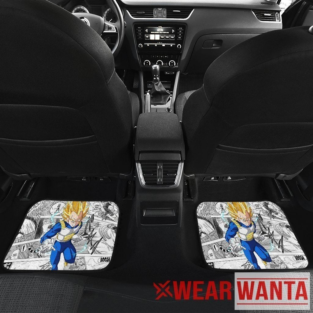 Super Saiyan Vegeta Car Floor Mats Dragon Ball Gift NH1911-Gear Wanta