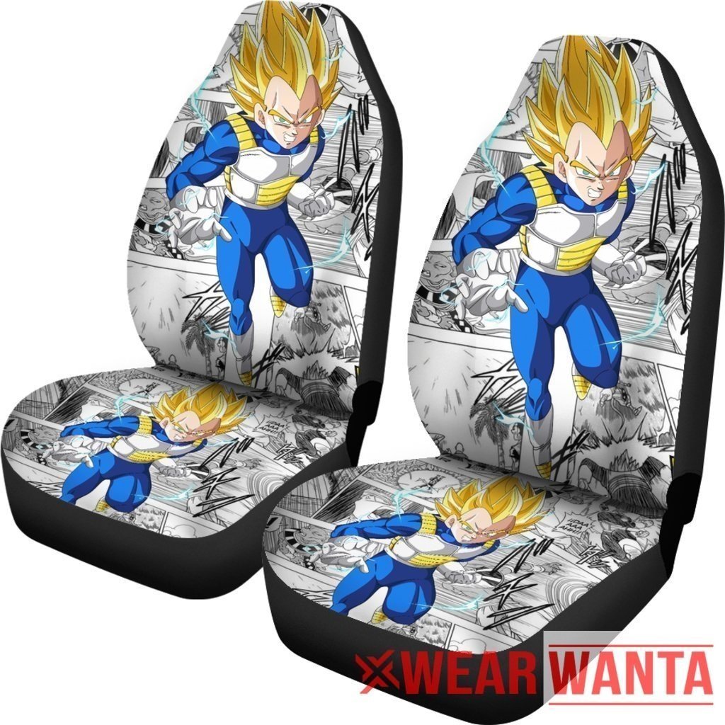 Super Saiyan Vegeta Car Seat Covers Dragon Ball NH1911-Gear Wanta