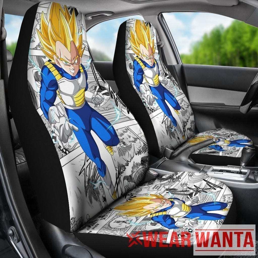 Super Saiyan Vegeta Car Seat Covers Dragon Ball NH1911-Gear Wanta