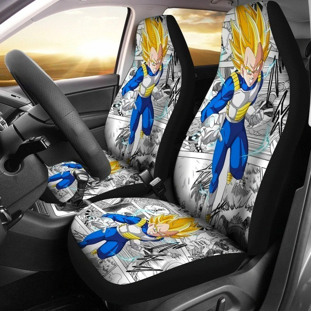 Super Saiyan Vegeta Car Seat Covers Dragon Ball NH1911-Gear Wanta