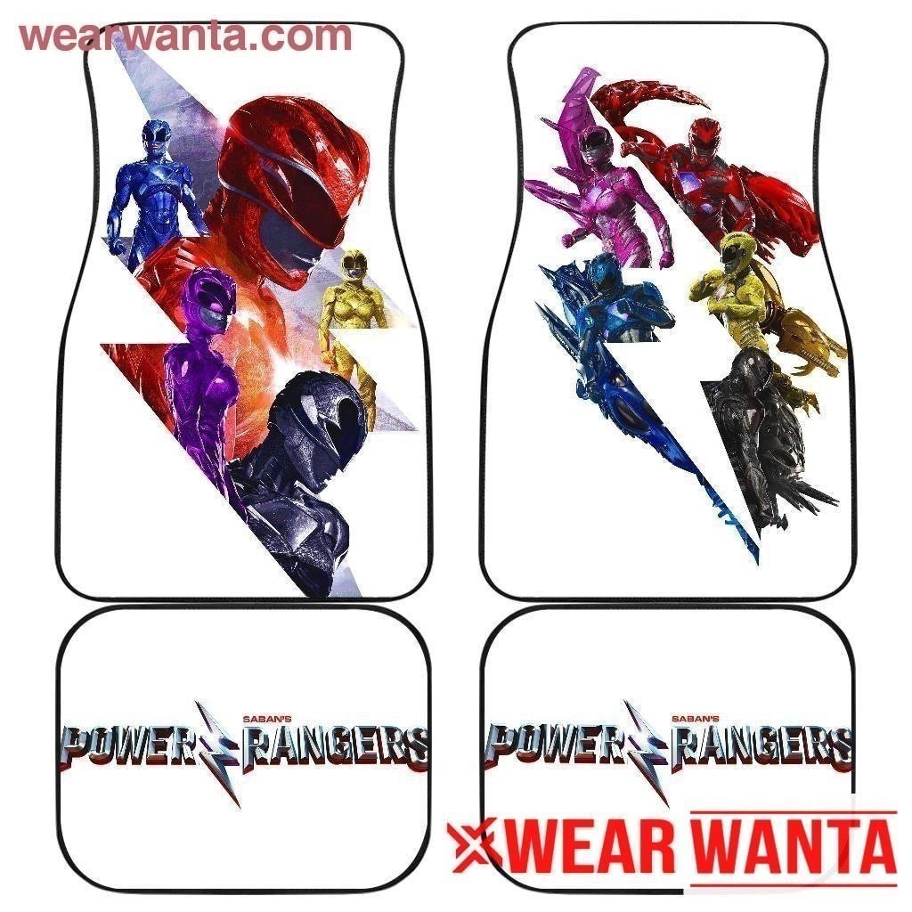 Superheroes Saban's Power Rangers Car Mats MN04-Gear Wanta